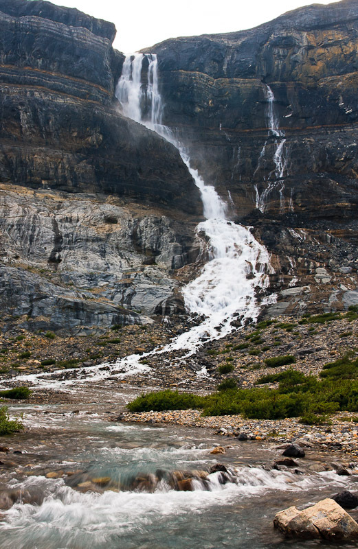 Bow Glacier Falls, Alberta, Canada World Waterfall Database