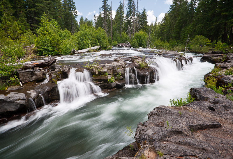 Rogue River Gorge Falls, Jackson County, Oregon - Northwest Waterfall Survey